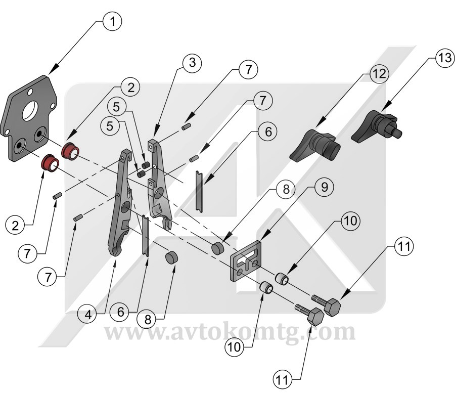 Rotational axis scheme 2