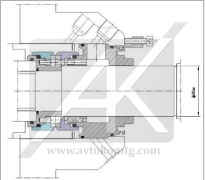 UCA AHL торцевые уплотнения для насосов SULZER