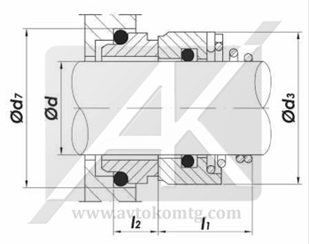 NT-HG торцевые уплотнения для насосов Hilge