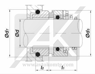 NT-HG2 торцевые уплотнения для насосов Hilge