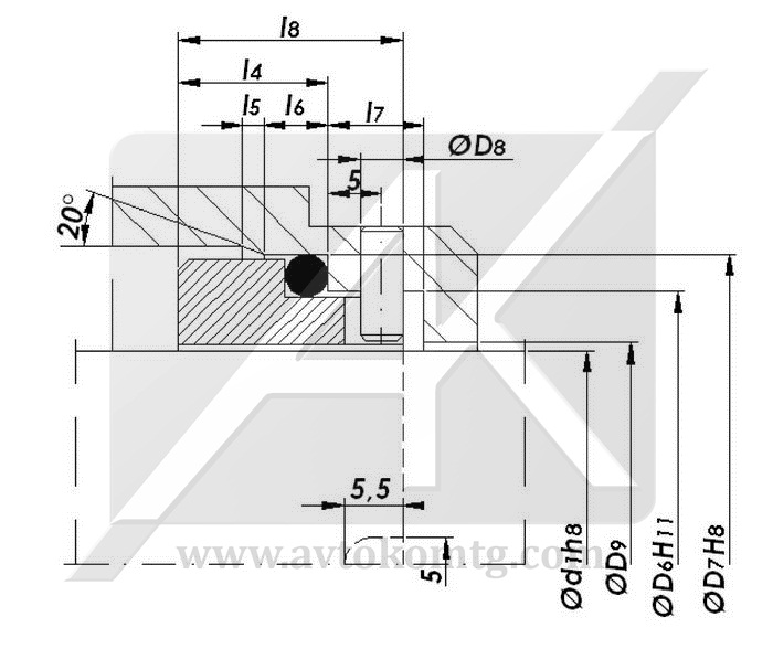 Тип S1 Неподвижные кольца