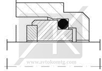 Неподвижные кольца ТИП S2.2G4 карбид кремния