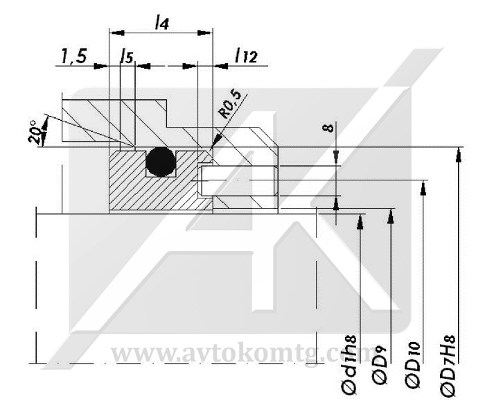 Тип S3 Неподвижные кольца