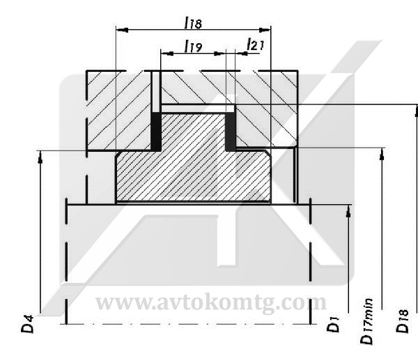Тип S8 Неподвижные кольца