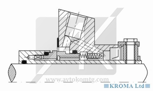 патронные торцовые уплотнения серии ucc 